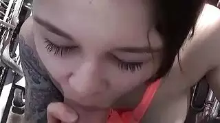 Unshaved pussy gets cumshots