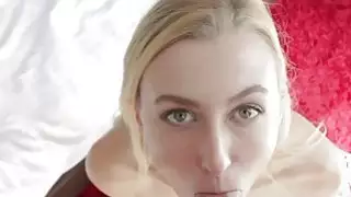 Alexa Grace gives her step bro a blowjob