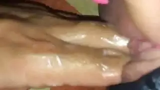 Sliding 4 Fingers in her Wet Cunt